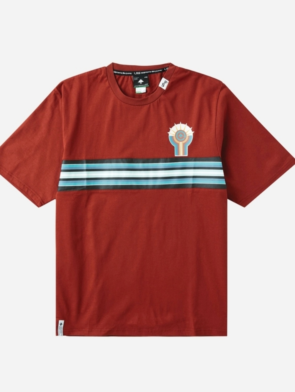 Lrg Clothing Men's Brick Red Short Sleeve T Shirt Size Large